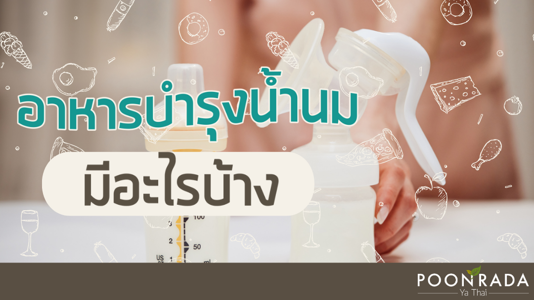 อาหารบำรุงน้ำนมมีอะไรบ้าง?