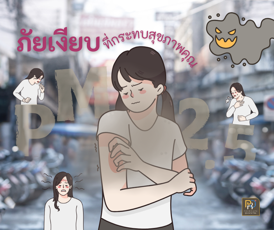 PM2.5 ภัยเงียบที่กระทบต่อสุขภาพของคุณ